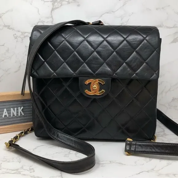 CHANEL | Bags | Chanel Vintage24k Gold Lambskin Leather  display picture 3
